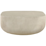 Sonara Concrete Indoor/Outdoor Coffee Table in Beige