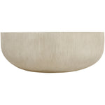 Sonara Concrete Indoor/Outdoor Coffee Table in Beige