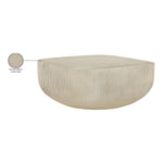 Sonara Concrete Indoor/Outdoor Coffee Table in Beige