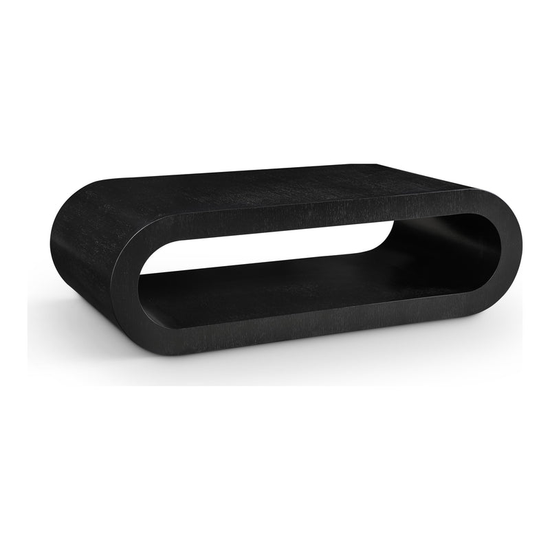 Sono Paper Veneer Coffee Table in Black