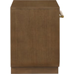 Sorell Solid Wood Night Stand in Brown