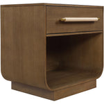 Sorell Solid Wood Night Stand in Brown