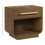 Sorell Solid Wood Night Stand in Brown