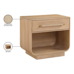 Sorell Solid Wood Night Stand in Natural
