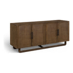 Sova Solid Wood And Oak Veneer Sideboard/Buffet in Brown