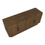 Sova Solid Wood And Oak Veneer Sideboard/Buffet in Brown