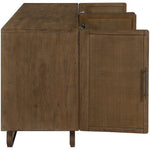 Sova Solid Wood And Oak Veneer Sideboard/Buffet in Brown