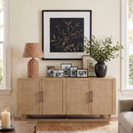 Sova Solid Wood And Oak Veneer Sideboard/Buffet in Natural