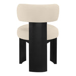 Atelier Vegan Leather Upholstered Dining Chair in Beige