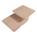 Spencer Solid Wood And Oak Veneer 2pc. Coffee Table in Natural