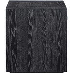 Stanton Oak Veneer And Solid Wood End Table in Black