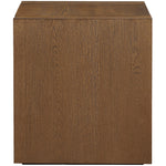 Stanton Oak Veneer And Solid Wood End Table in Brown
