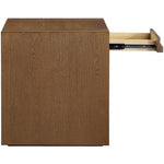Stanton Oak Veneer And Solid Wood End Table in Brown
