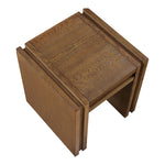 Stanton Oak Veneer And Solid Wood End Table in Brown