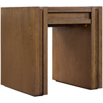 Stanton Oak Veneer And Solid Wood End Table in Brown