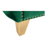 Michelle Velvet Upholstered Chair in Green