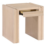 Stanton Oak Veneer And Solid Wood End Table in Natural