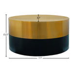 Sun Iron Coffee Table in Black