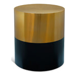 Sun Iron End / Side Table in Black