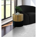 Sun Iron End / Side Table in Black