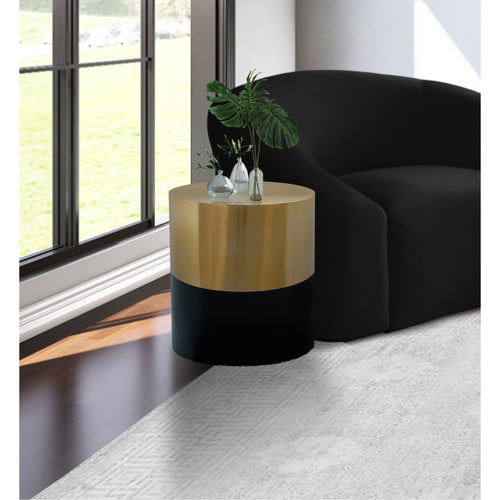 Sun Iron End / Side Table in Black