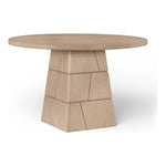 Tavio 48" Oak Veneer And Solid Wood Dining Table in Natural