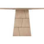 Tavio 48" Oak Veneer And Solid Wood Dining Table in Natural