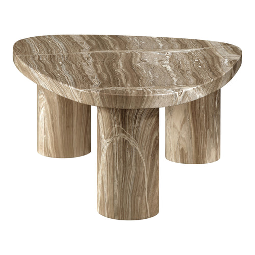 Teramo Concrete Indoor/Outdoor Coffee Table in Beige