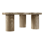 Teramo Concrete Indoor/Outdoor Coffee Table in Beige
