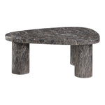 Teramo Concrete Indoor/Outdoor Coffee Table in Brown