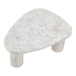 Teramo Concrete Indoor/Outdoor Coffee Table in White