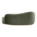Gustavo Velvet Upholstered Chaise in Green