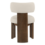 Atelier Vegan Leather Upholstered Dining Chair in Taupe