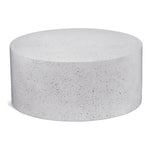 Terrazzo Iron Coffee Table in White
