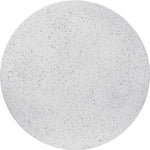 Terrazzo Iron Coffee Table in White