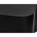 Tevere Large Iron Coffee Table in Black