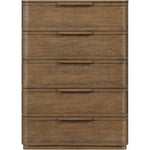 Tiberio Oak Veneer And Solid Wood Chest in Brown