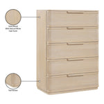 Tiberio Oak Veneer And Solid Wood Chest in Natural