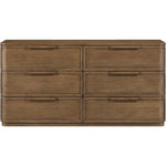 Tiberio Oak Veneer And Solid Wood Dresser in Brown