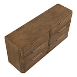 Tiberio Oak Veneer And Solid Wood Dresser in Brown