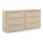 Tiberio Oak Veneer And Solid Wood Dresser in Natural