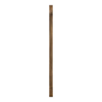 Tiberio Solid Wood Mirror in Brown
