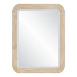Tiberio Solid Wood Mirror in Natural