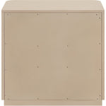 Tiberio Oak Veneer And Solid Wood Nightstand in Natural