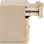 Tiberio Oak Veneer And Solid Wood Nightstand in Natural