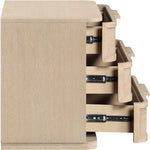 Tiberio Oak Veneer And Solid Wood Nightstand in Natural