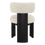 Atelier Vegan Leather Upholstered Dining Chair in Taupe