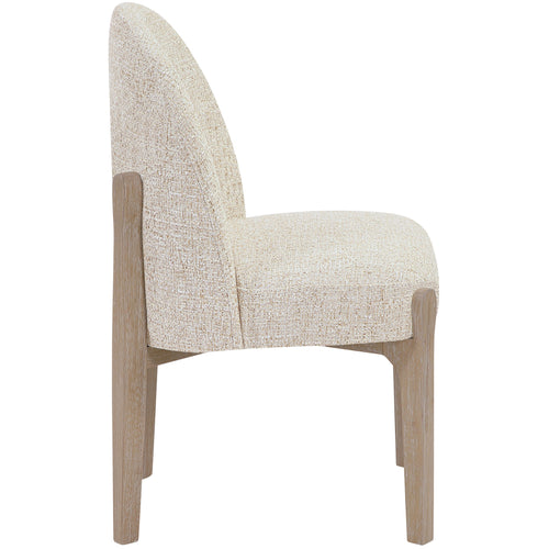 Torino Fabric Upholstered Dining Chair in Beige