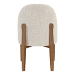 Torino Fabric Upholstered Dining Chair in Beige