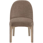 Torino Fabric Upholstered Dining Chair in Brown